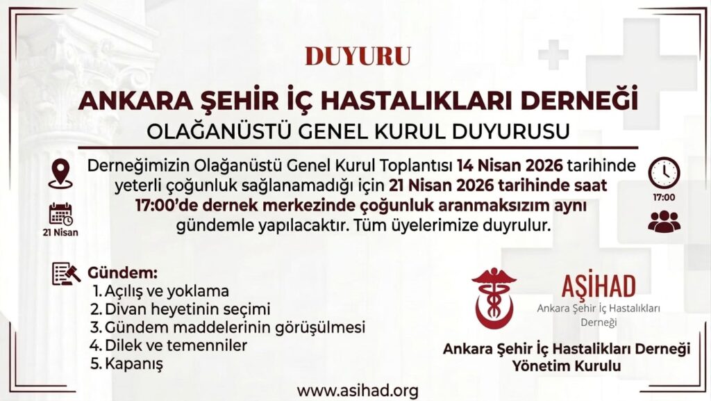 Olağanüstü Genel Kurul Duyurusu